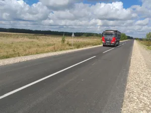 В Нижегородской области по нацпроекту отремонтировали более 7 км дороги Вад - Дубенское